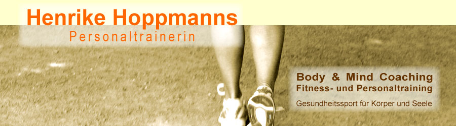 Header Henrike Hoppmanns Personaltrainer/-in